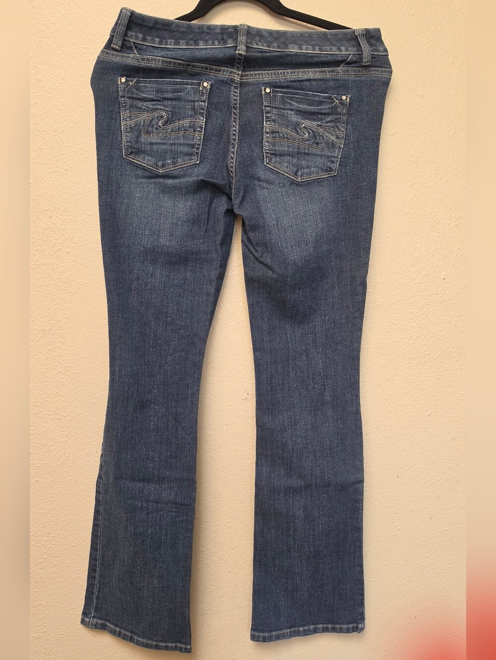 WHBM Distressed Bootcut Jeans - Picture 5 of 9